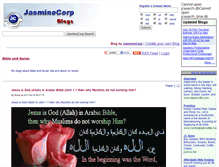 Tablet Screenshot of bibleandquran.blogs.jcsearch.com